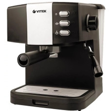 Кофеварка Vitek VT-1523 серебристый, черный