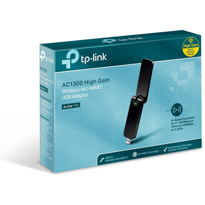 TP-LINK Archer T4U V3 черный