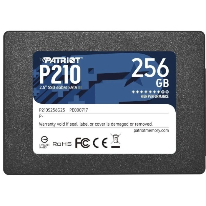 SSD Patriot P210S256G25 256 ГБ