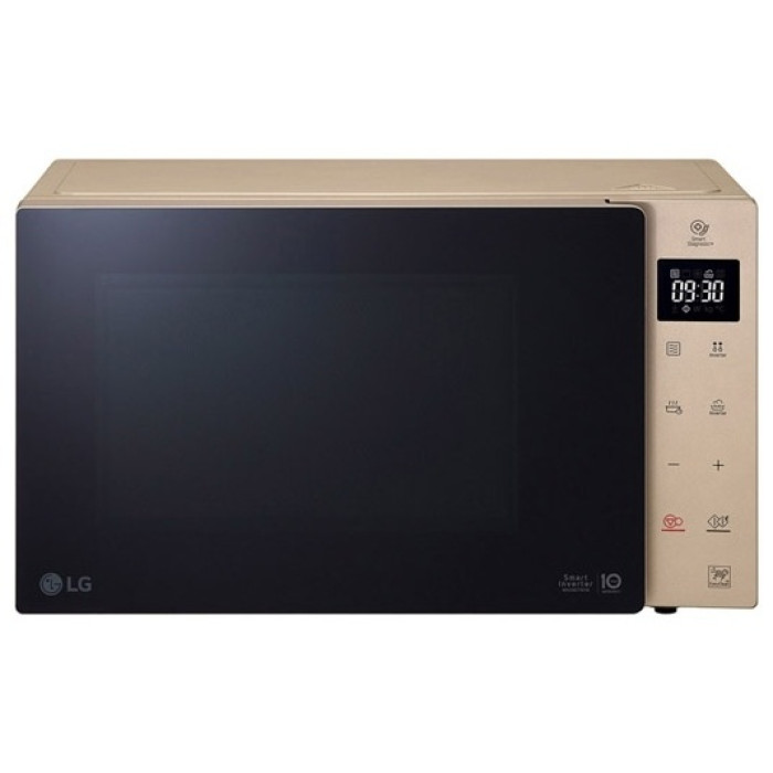 LG MS2535GISH черный- золотистый
