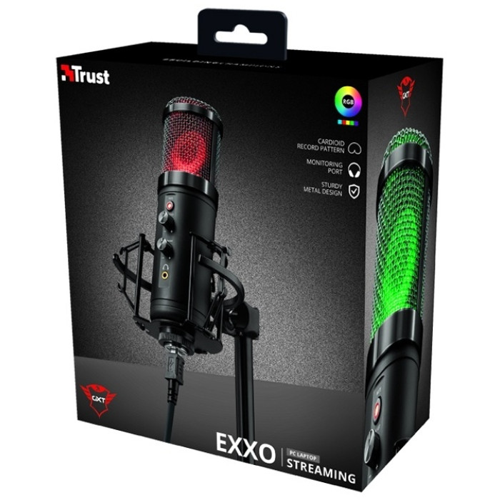 Trust GXT 256 Exxo Streaming черный