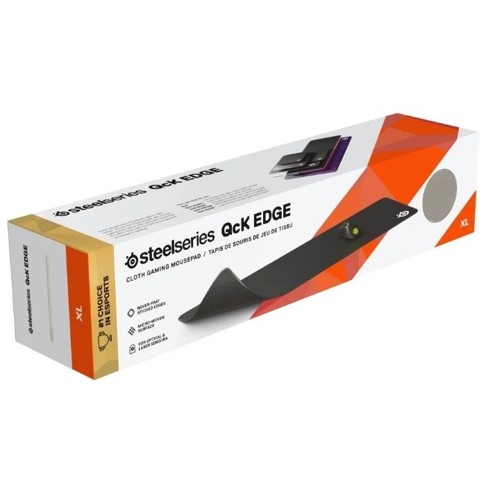 SteelSeries QcK Edge XL черный