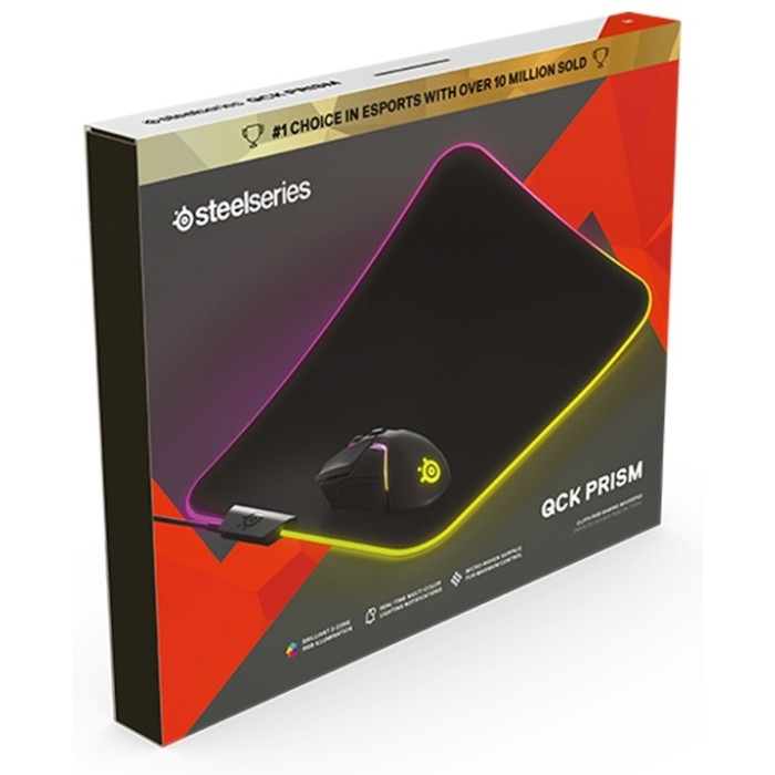 SteelSeries QcK Prism Cloth M черный