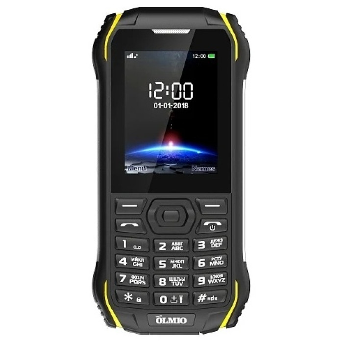 OLMIO X05 черный-желтый