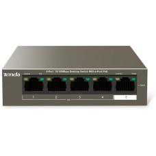 Tenda TEF1105P-4-63W серый