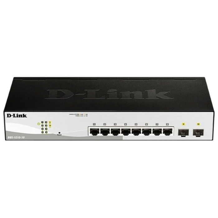 D-Link DGS-1210-10/F1A черный