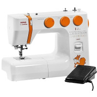 Janome Juno 5025 S белый, оранжевый