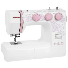 Janome Pink 25 белый, розовый