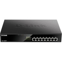 D-link DGS-1008MP/B1A черный