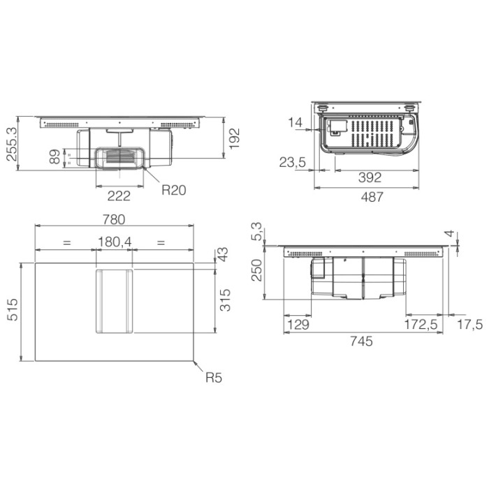 Elica Nikola Tesla Alpha B BL/A/78 черный