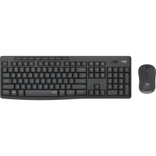 Logitech Silent Wireless Combo MK295 черный + мышь