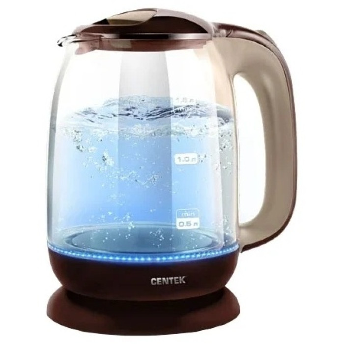 Электрочайник CENTEK CT-0034 Vancouver коричневый