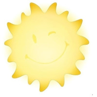 AGU декоративный светильник SUN1 4001012, пластик