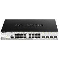 D-link DGS-1210-20/ME/B1A черный