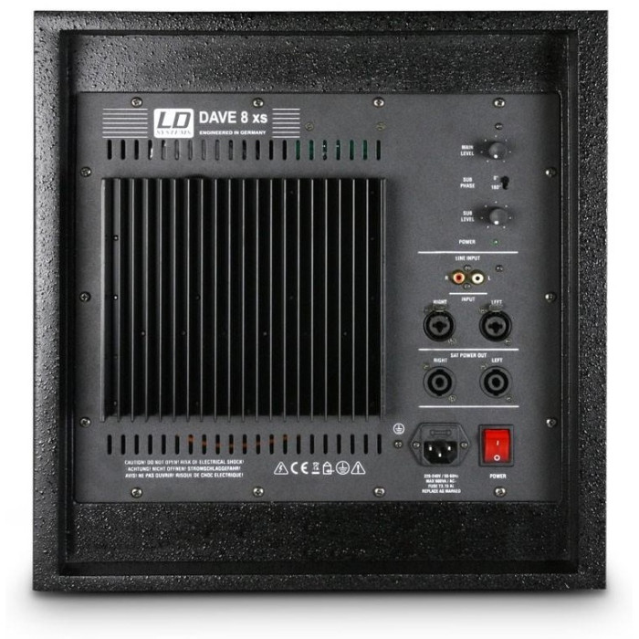LD Systems DAVE 8 XS черный