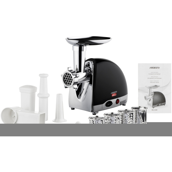 Мясорубка Ardesto MGL-2250R черный
