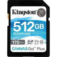 Kingston Canvas Go Plus SDG3/512GB 512 Гб
