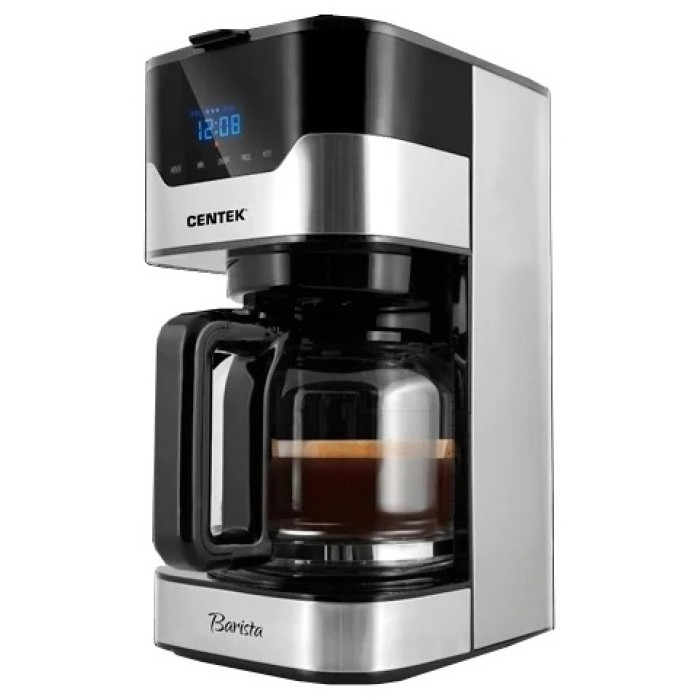 Кофеварка CENTEK CT-1145 серебристый