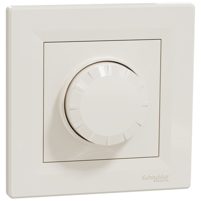 Поворотный диммер Schneider Electric EPH6800123, кремовый