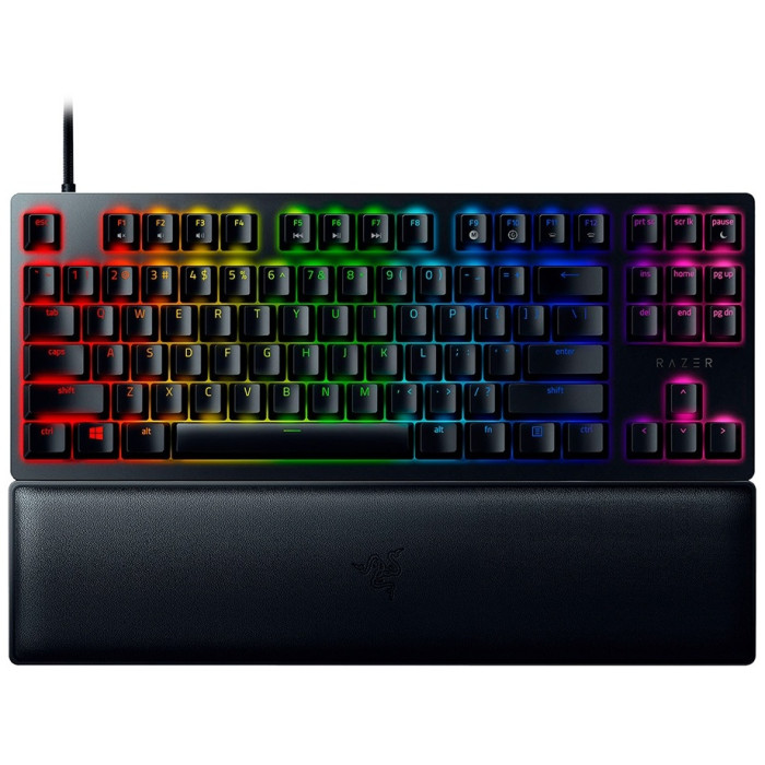 Razer Huntsman V2 Tenkeyless Purple Switch черный