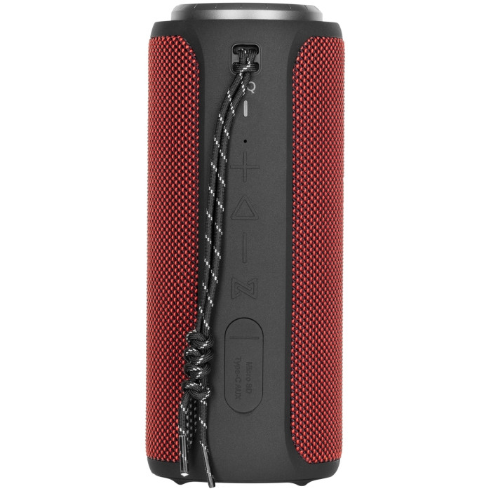 Портативная колонка 2E SoundXTube черный, красный