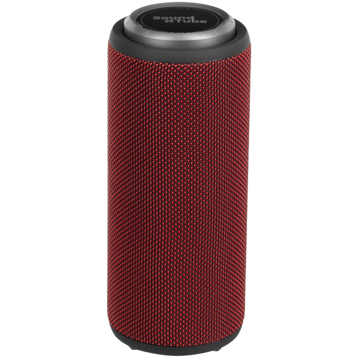 Портативная колонка 2E SoundXTube черный, красный