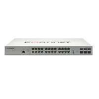 FortiSwitch-124G-FPOE Layer 2 FortiGate switch controller compatible PoE switch with 24x 2.5G/1G/100M RJ45 ports - 8x 802.3bt (90W) PoE and 16x 802.3a