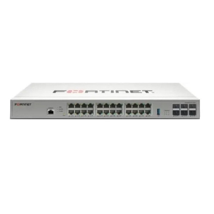 FortiSwitch-124G-FPOE Layer 2 FortiGate switch controller compatible PoE switch with 24x 2.5G/1G/100M RJ45 ports - 8x 802.3bt (90W) PoE and 16x 802.3a