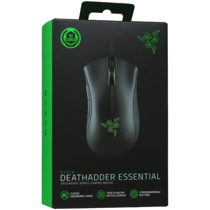 Razer DeathAdder Essential 2021 RZ01-03850100-R3M1 черный