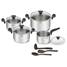 Tefal смешанный набор Primary E308SB74 сталь 11 в 1