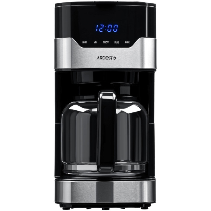 Кофеварка Ardesto FCM-D3100 серебристый, черный