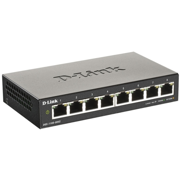 D-Link DGS-1100-08V2/A1A серый