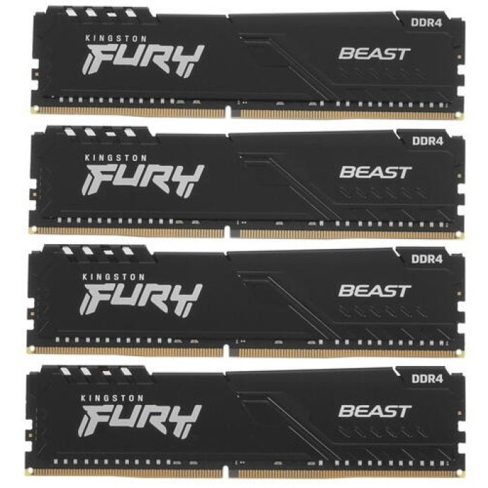 Kingston Fury Beast KF432C16BBK4/128 4x32GB