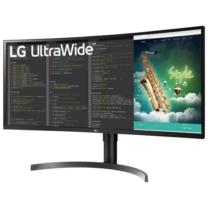 LG 35WN75C-B черный