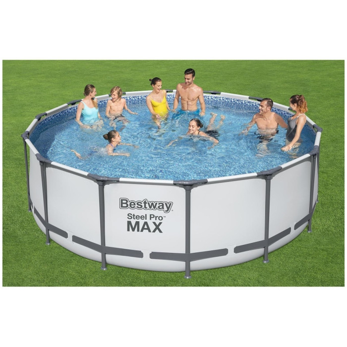 Бассейн каркасный Bestway Steel Pro Max 5612X, 427x122 см