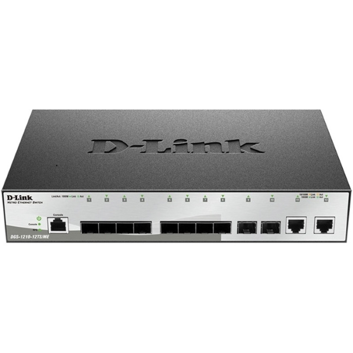 D-link DGS-1210-12TS/ME/B1A черный
