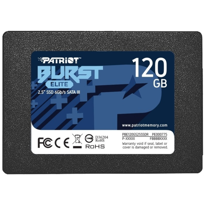 SSD Patriot Burst Elite PBE120GS25SSDR 120 Гб