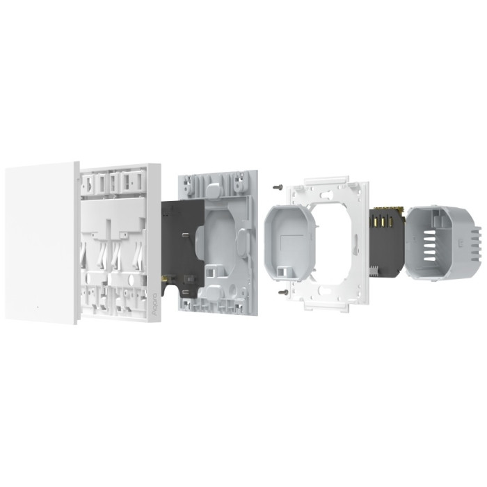 Выключатель клавишный Aqara Smart Wall Switch WS-EUK01, белый