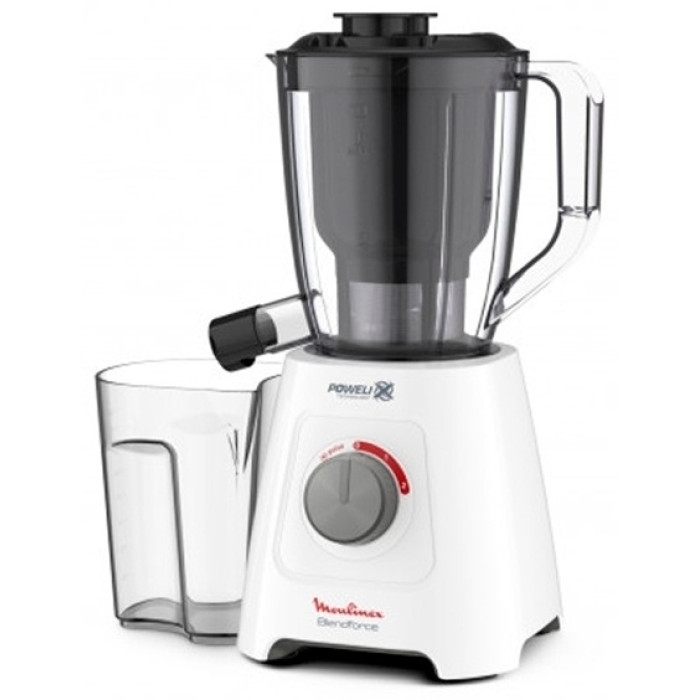 соковыжималка стационарный Moulinex Blendforce Powelix LM42Q110 белый, черный