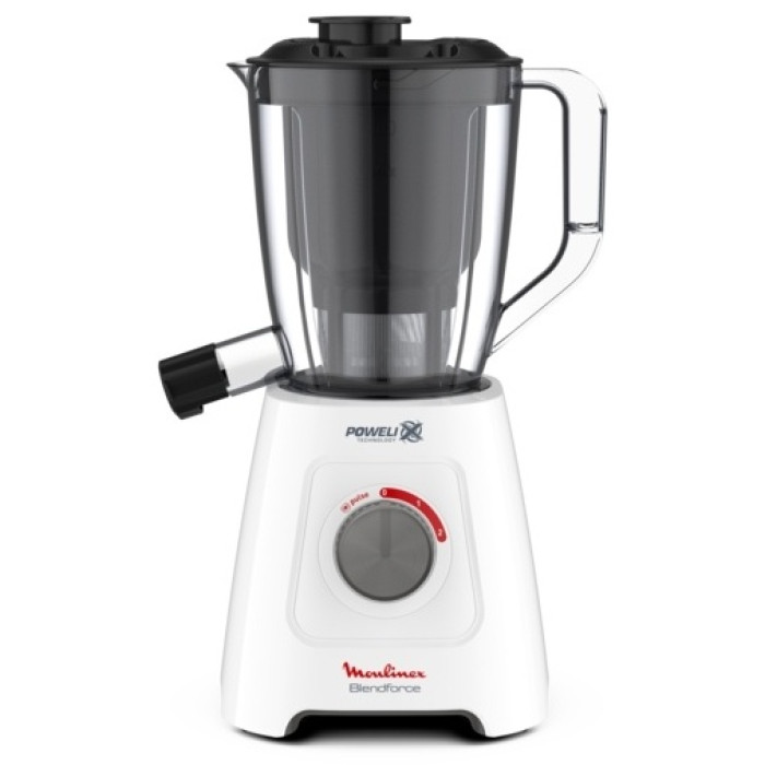 соковыжималка стационарный Moulinex Blendforce Powelix LM42Q110 белый, черный