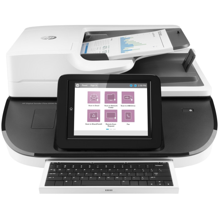 HP Digital Sender Flow 8500 fn2 белый-серый