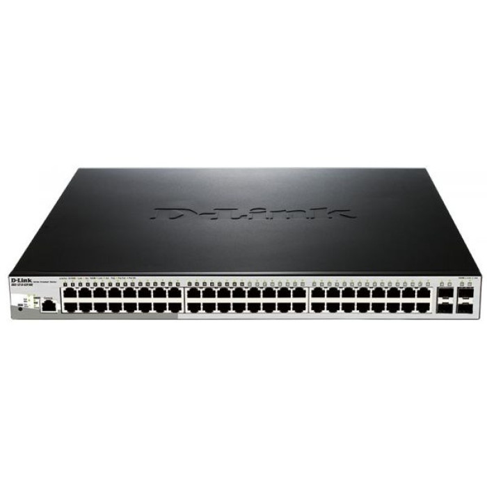 D-link DGS-1210-52P/ME/B1A черный