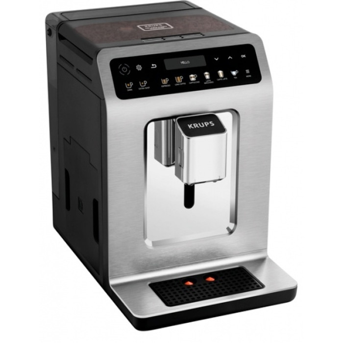Кофемашина Krups EA894T10 серебристый