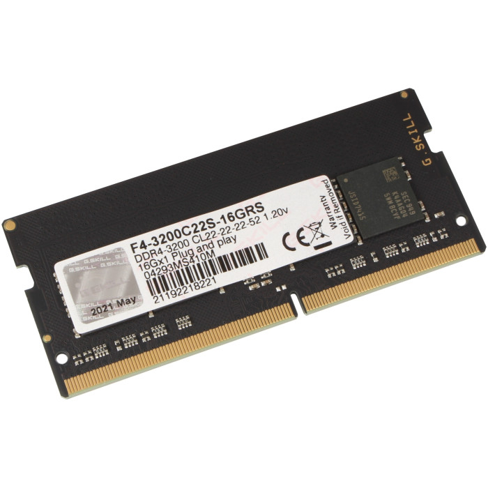 G.SKILL Ripjaws F4-3200C22S-16GRS 16GB