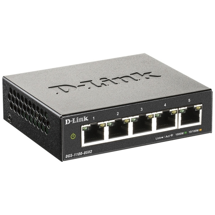 D-Link DGS-1100-05V2/A1A черный