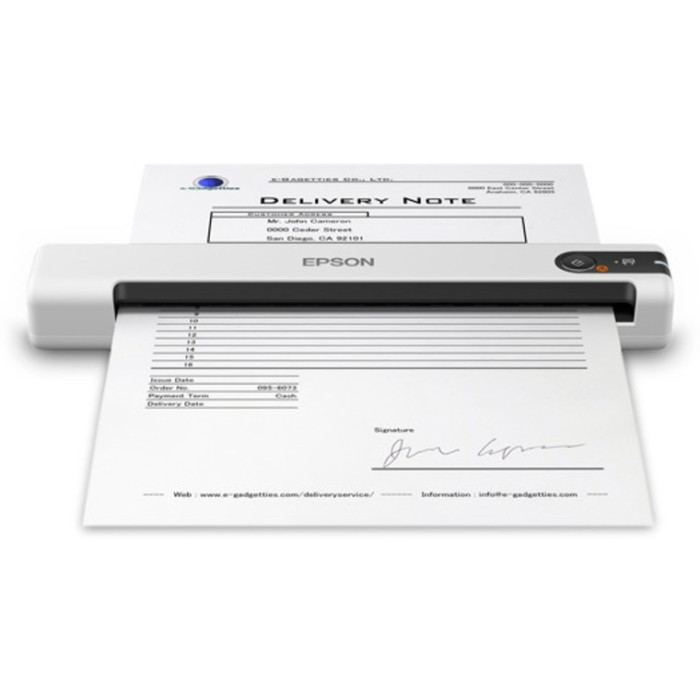 Сканер Epson WorkForce DS-70, B11B252402, A4, 600x600dpi, CIS, 5ppm, 48/16 bit, USB 2.0<br>250013