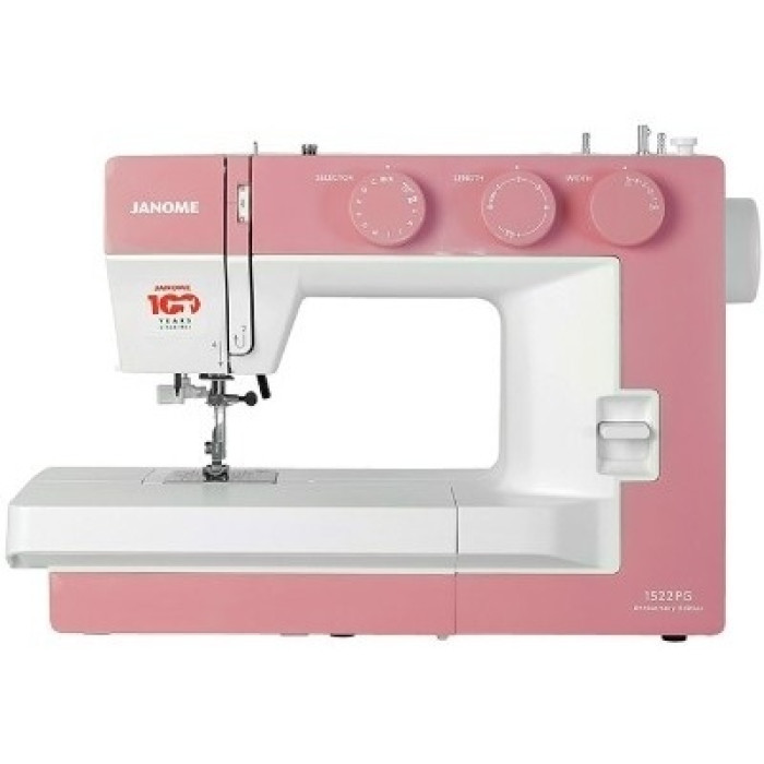 Janome 1522 PG белый, розовый