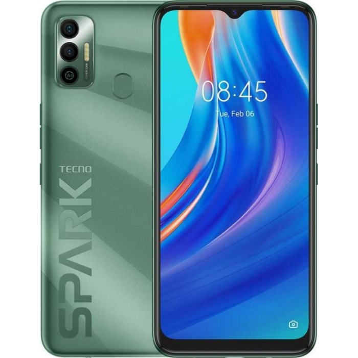 TECNO Spark 7 4 ГБ/64 ГБ зеленый