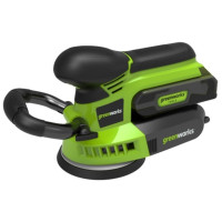 Шлифмашина эксцентриковая Greenworks G24ROS 24V без АКБ и ЗУ