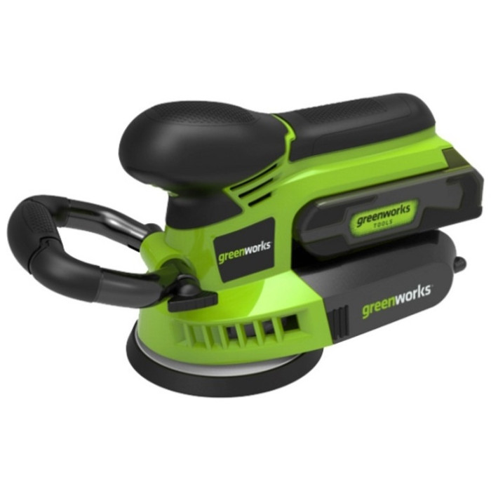 Шлифмашина эксцентриковая Greenworks G24ROS 24V без АКБ и ЗУ